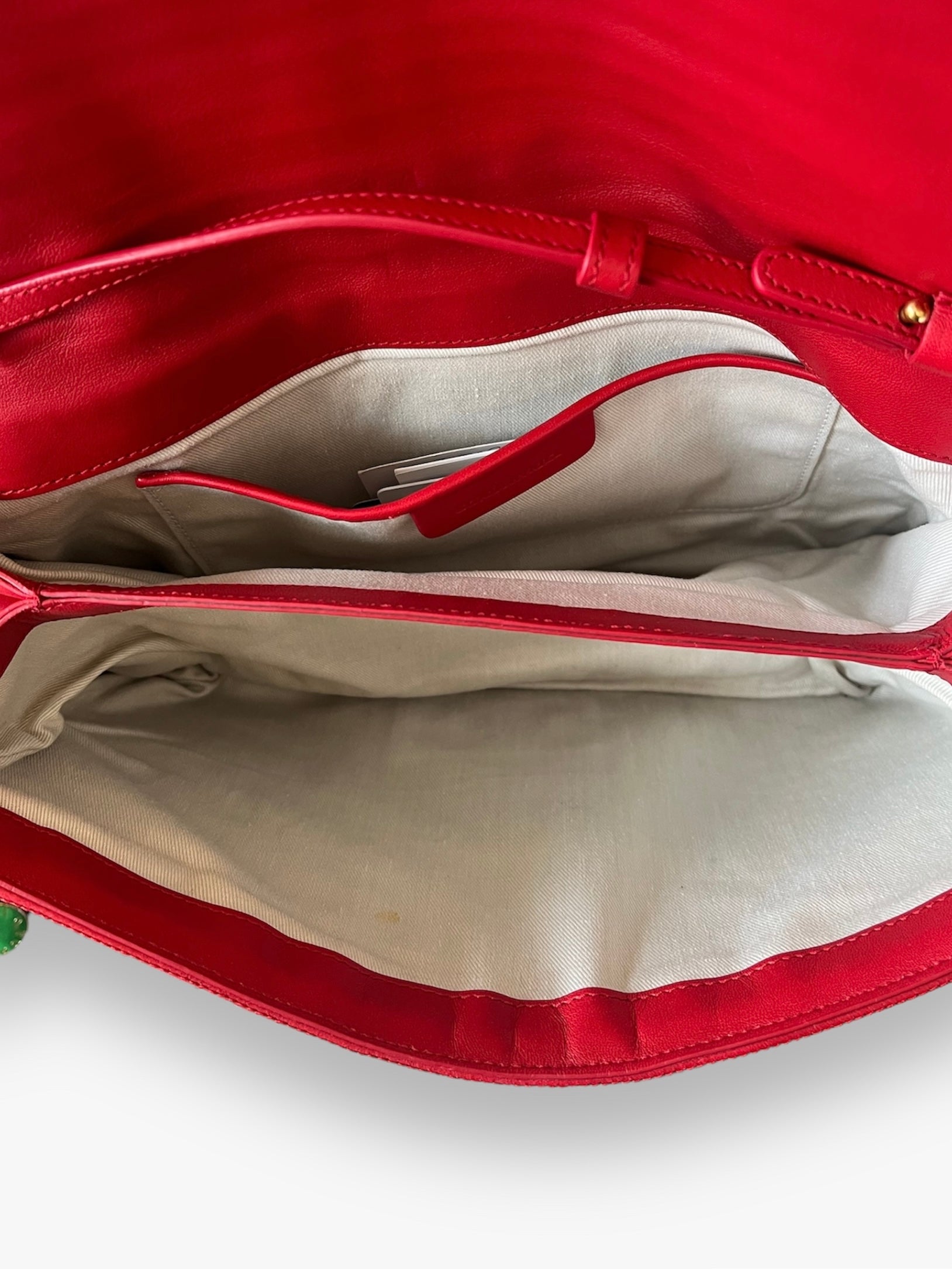 Sac Rayure rouge