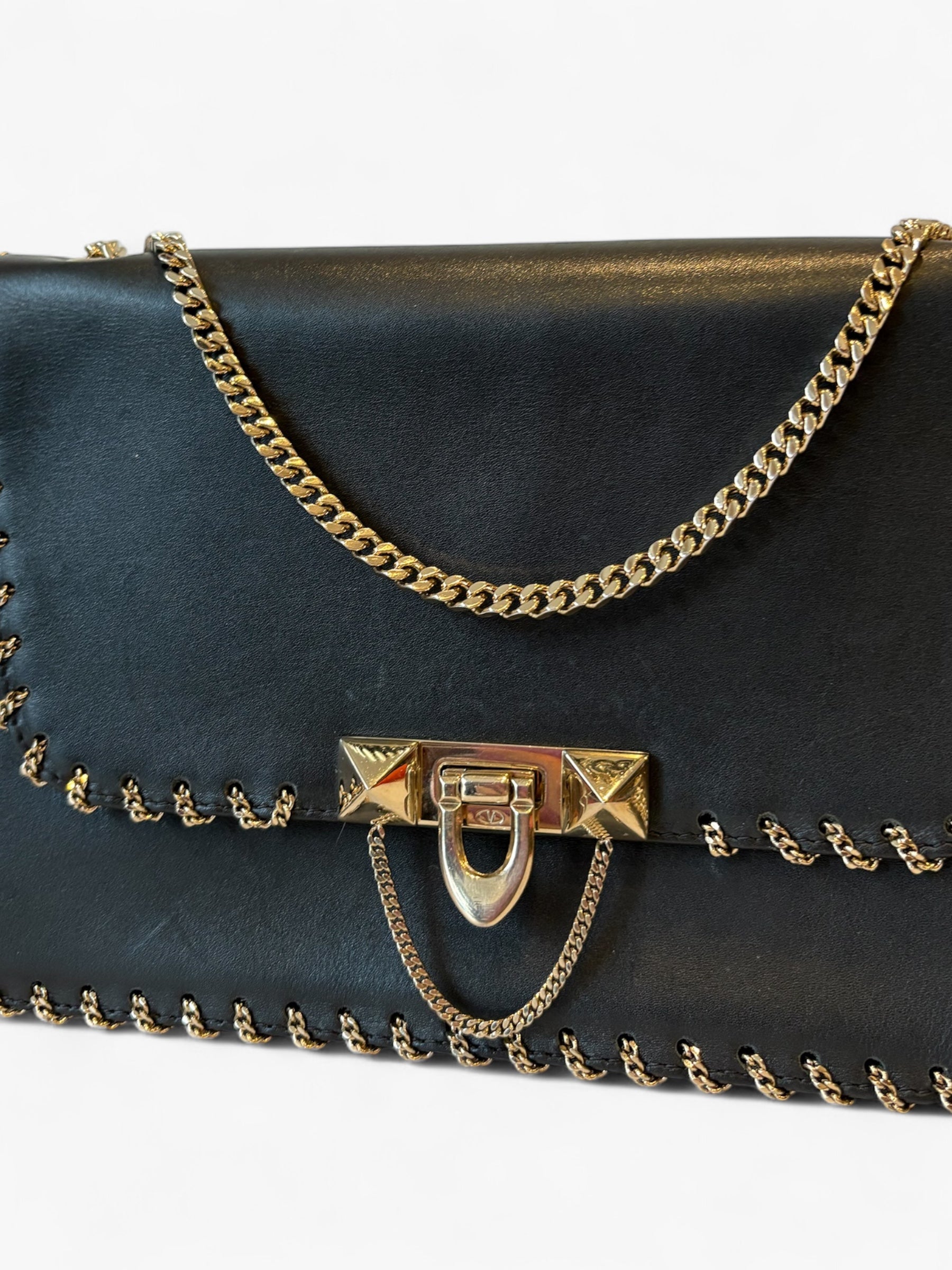 Sac à bandoulière Rockstud Demilune