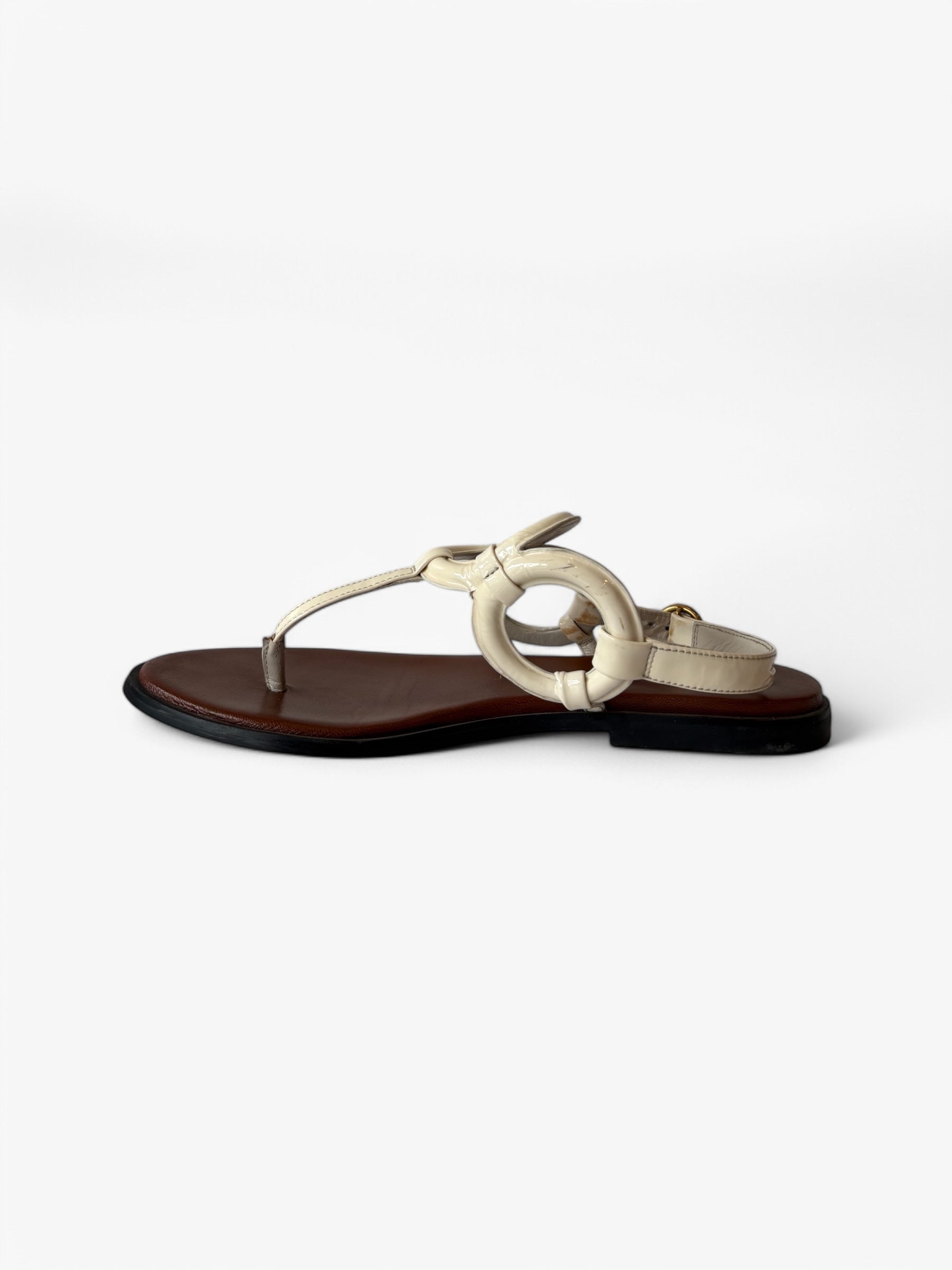 Sandales vernies