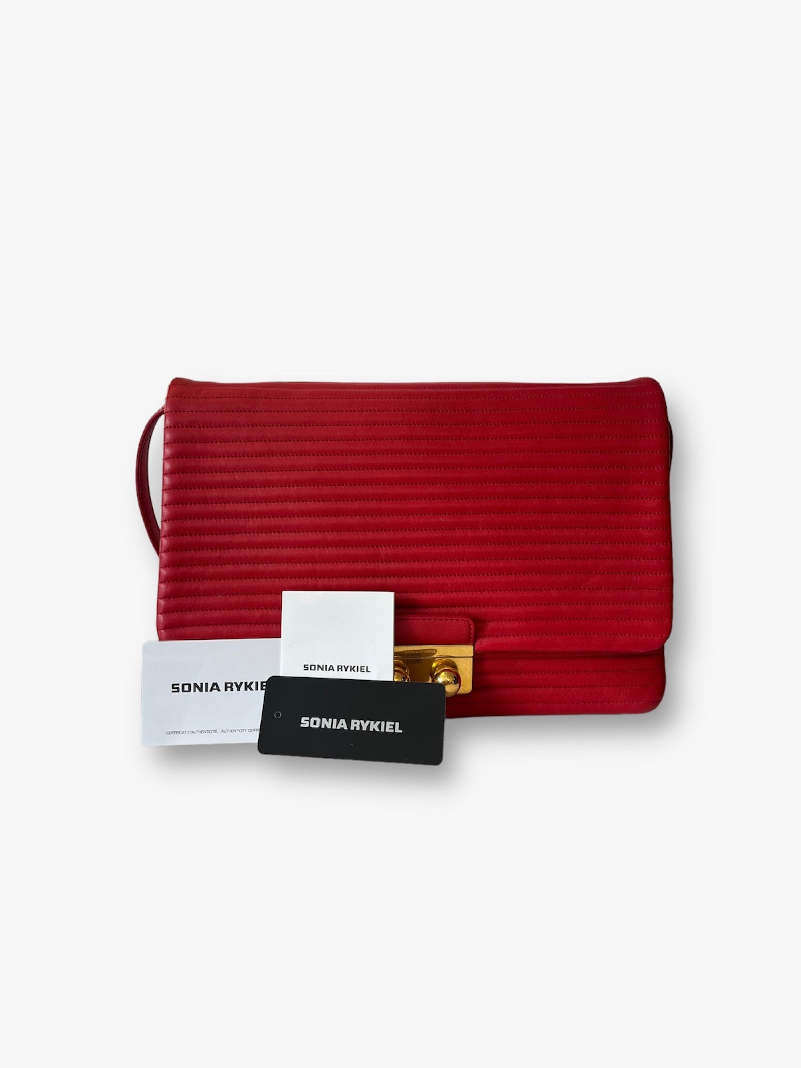 Sac Rayure rouge