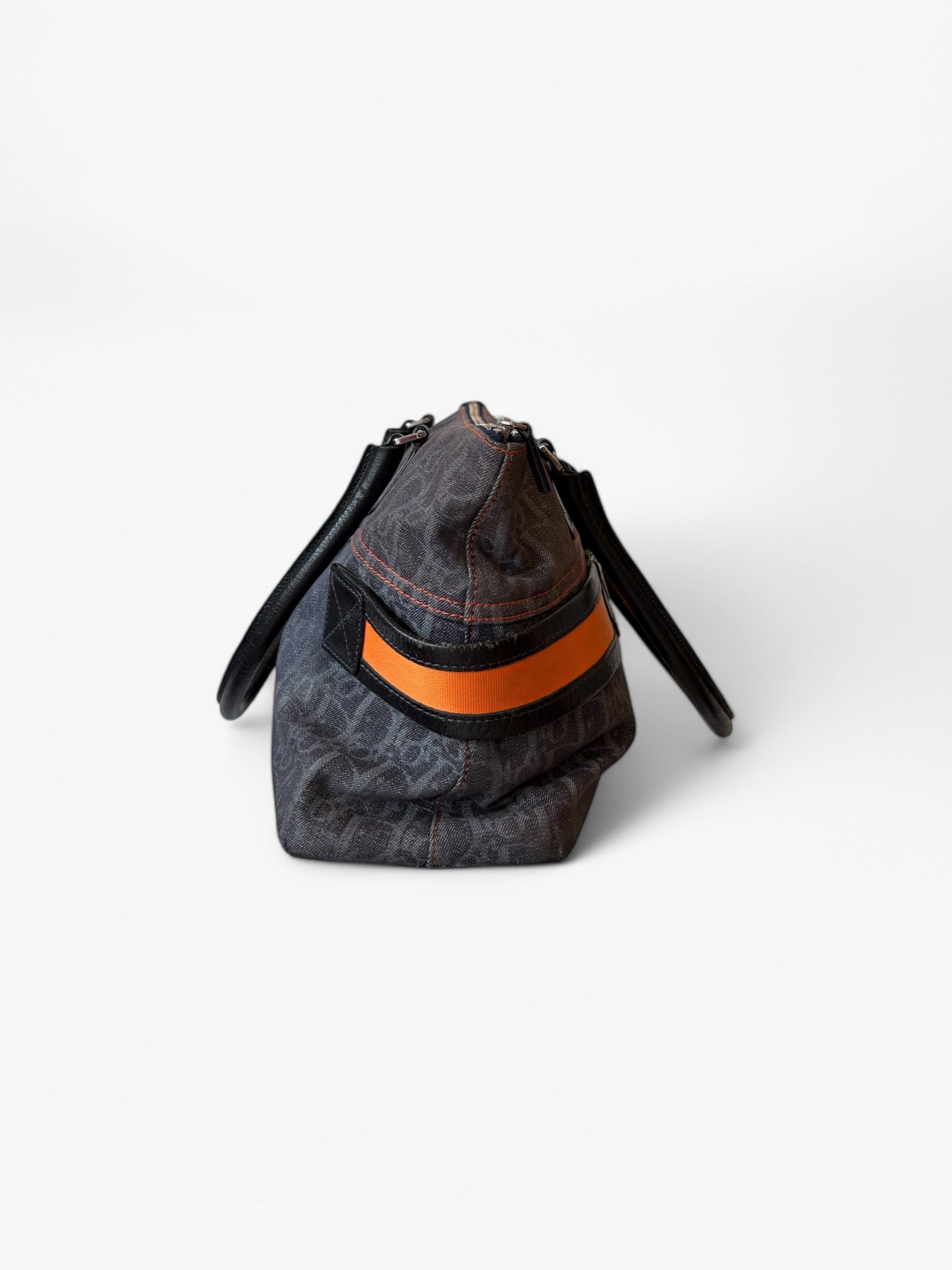 Sac Flight Tote Blue Oblique Canvas