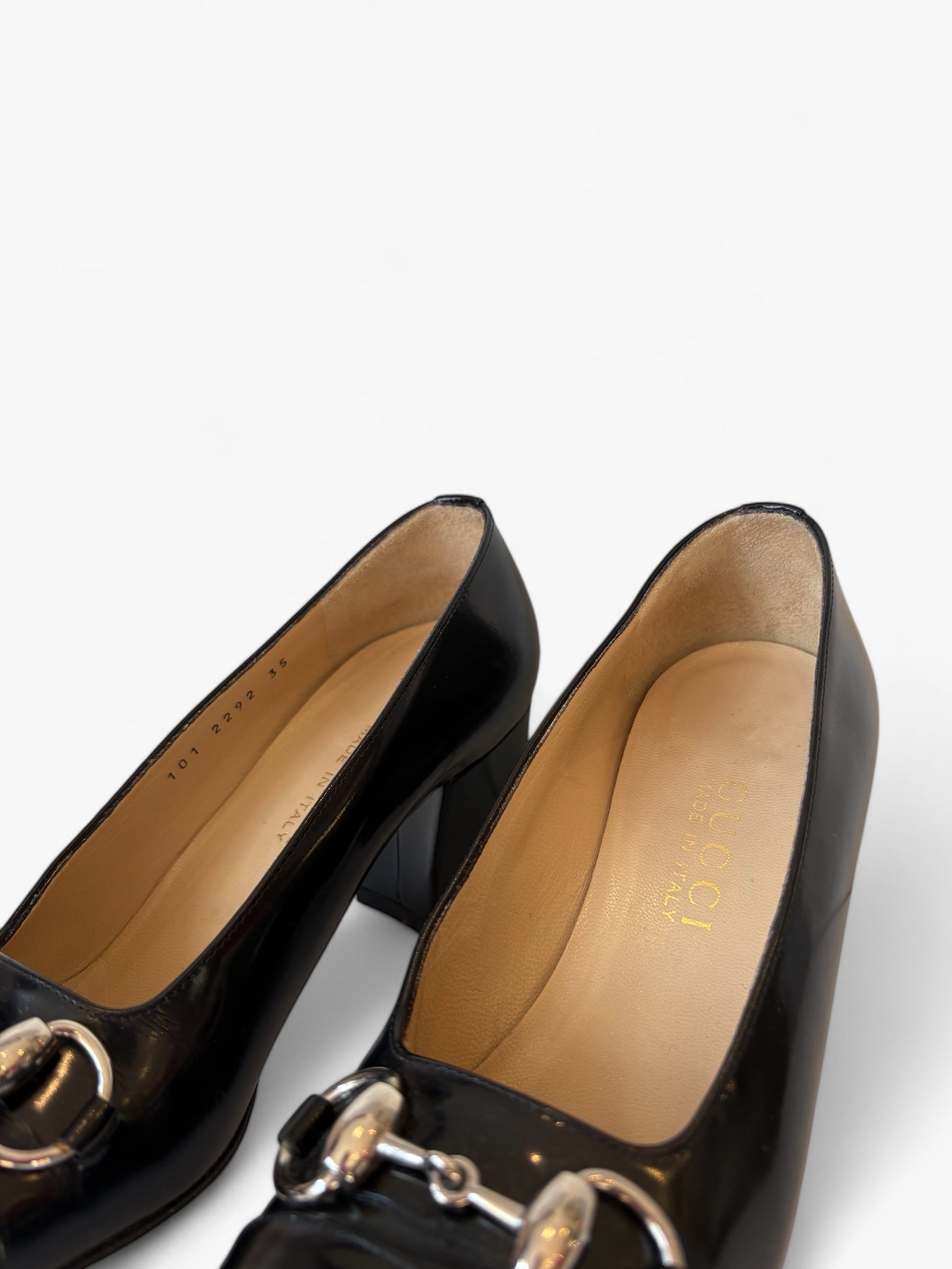 Escarpins vernis Vintage
