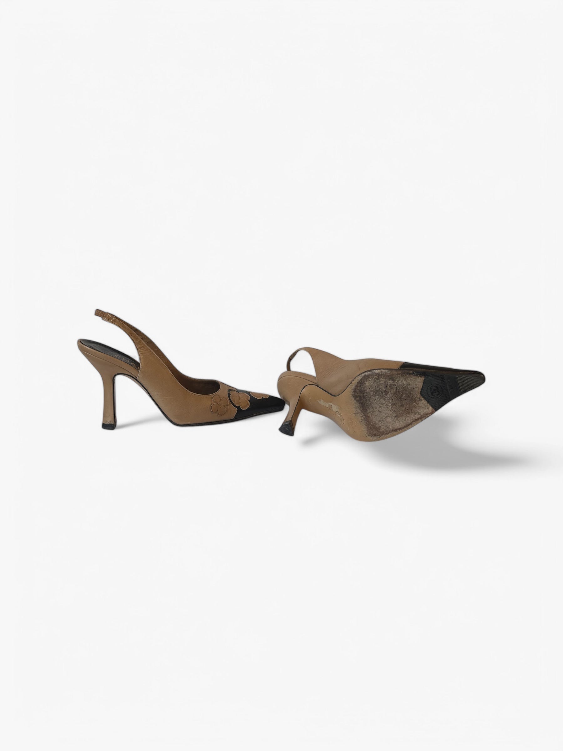 Escarpins ouverts vintage