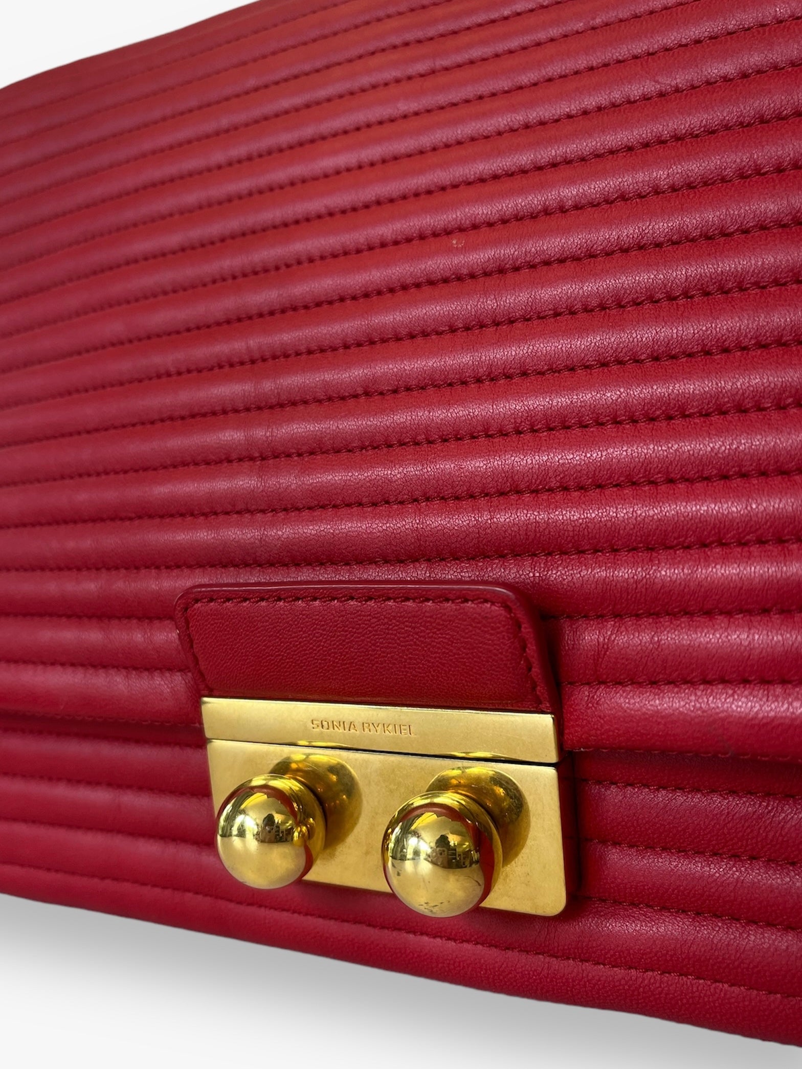 Sac Rayure rouge