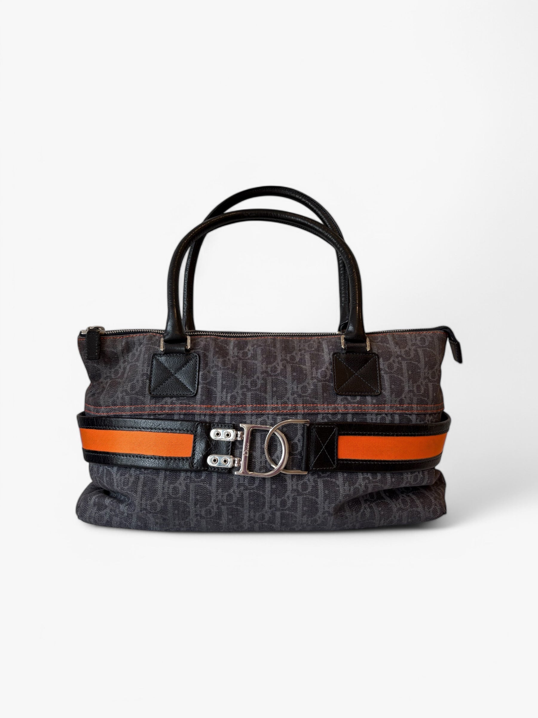 Sac Flight Tote Blue Oblique Canvas