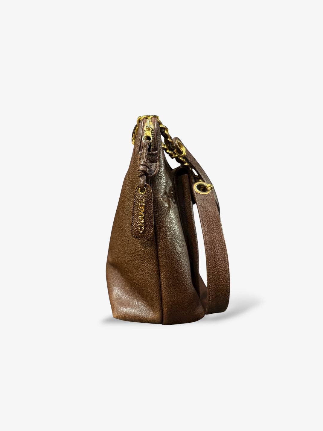 Sac vintage flap marron