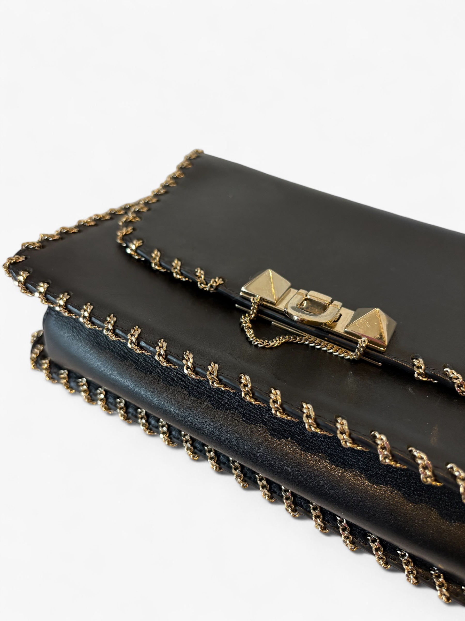 Sac à bandoulière Rockstud Demilune
