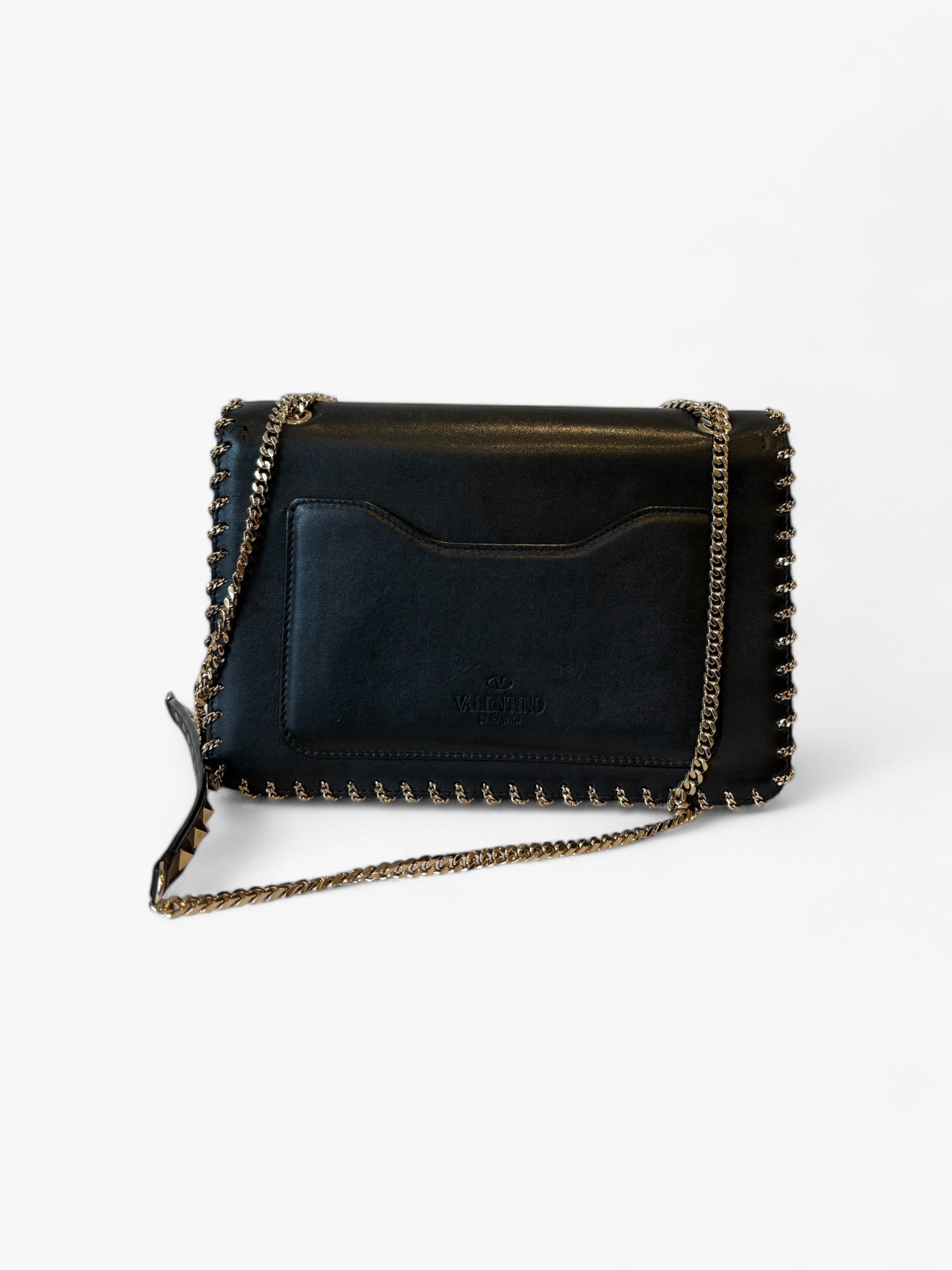 Sac à bandoulière Rockstud Demilune