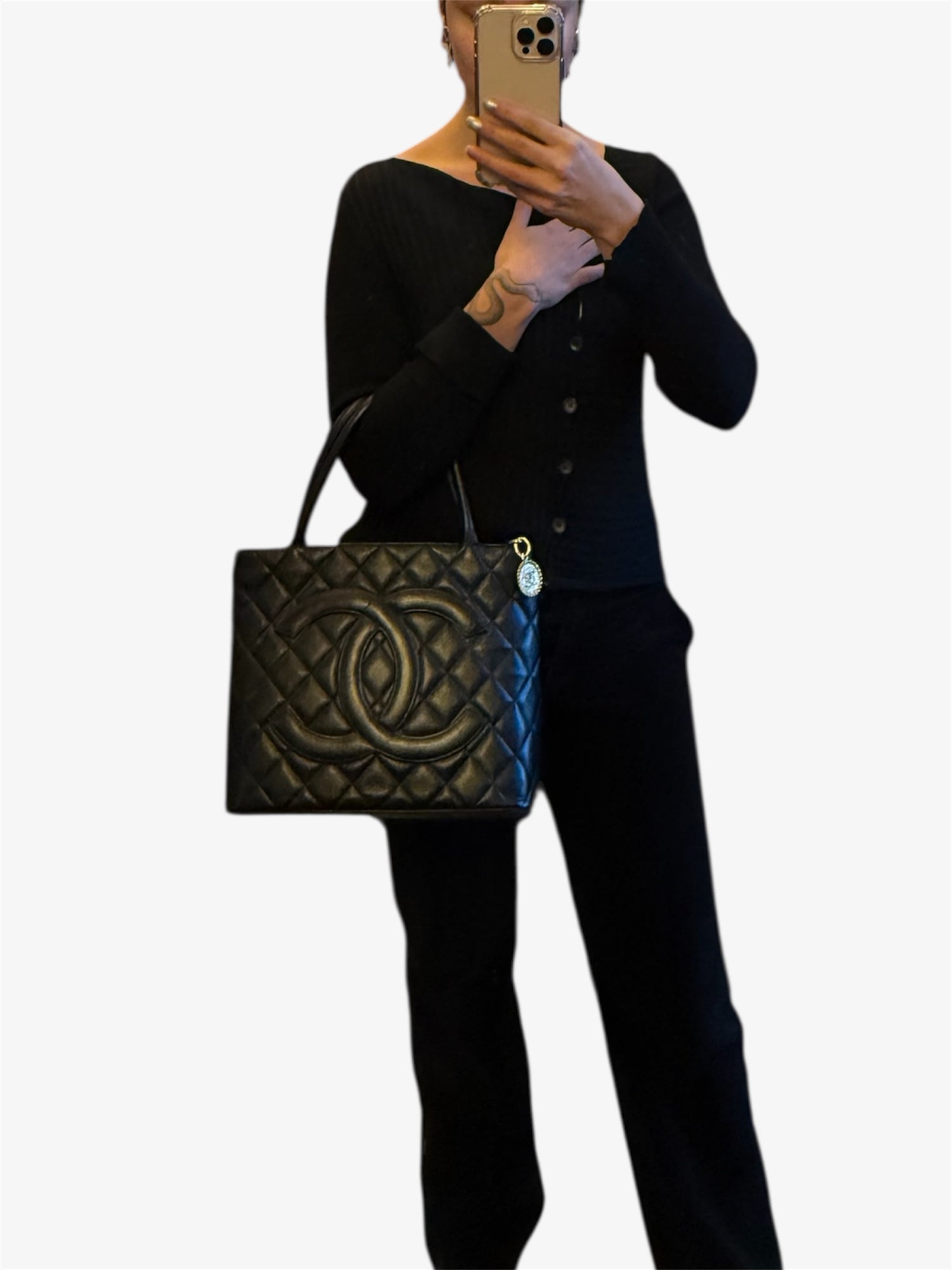 Sac cabas Médaillon vintage