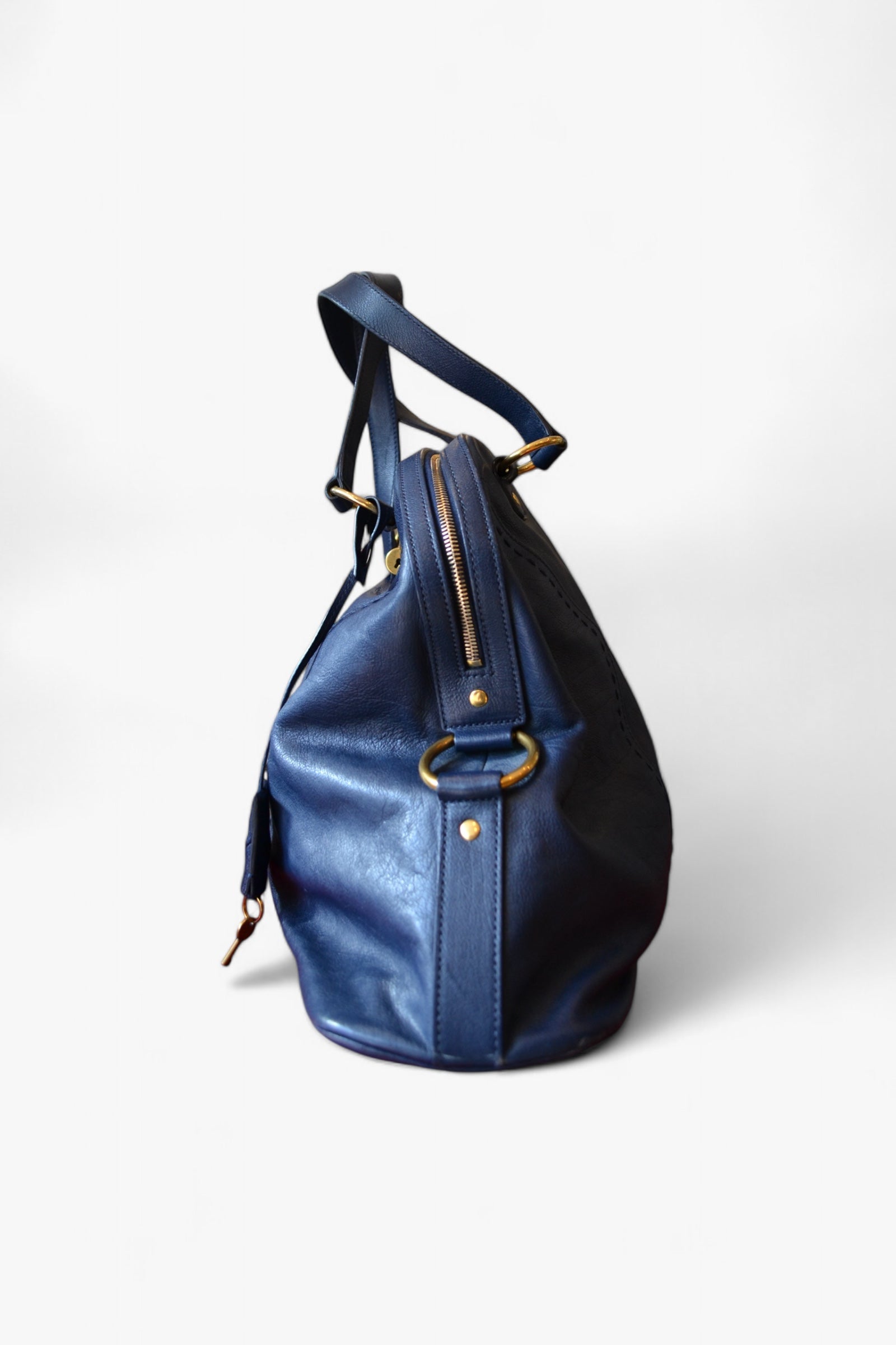 Muse Blue Leather bag