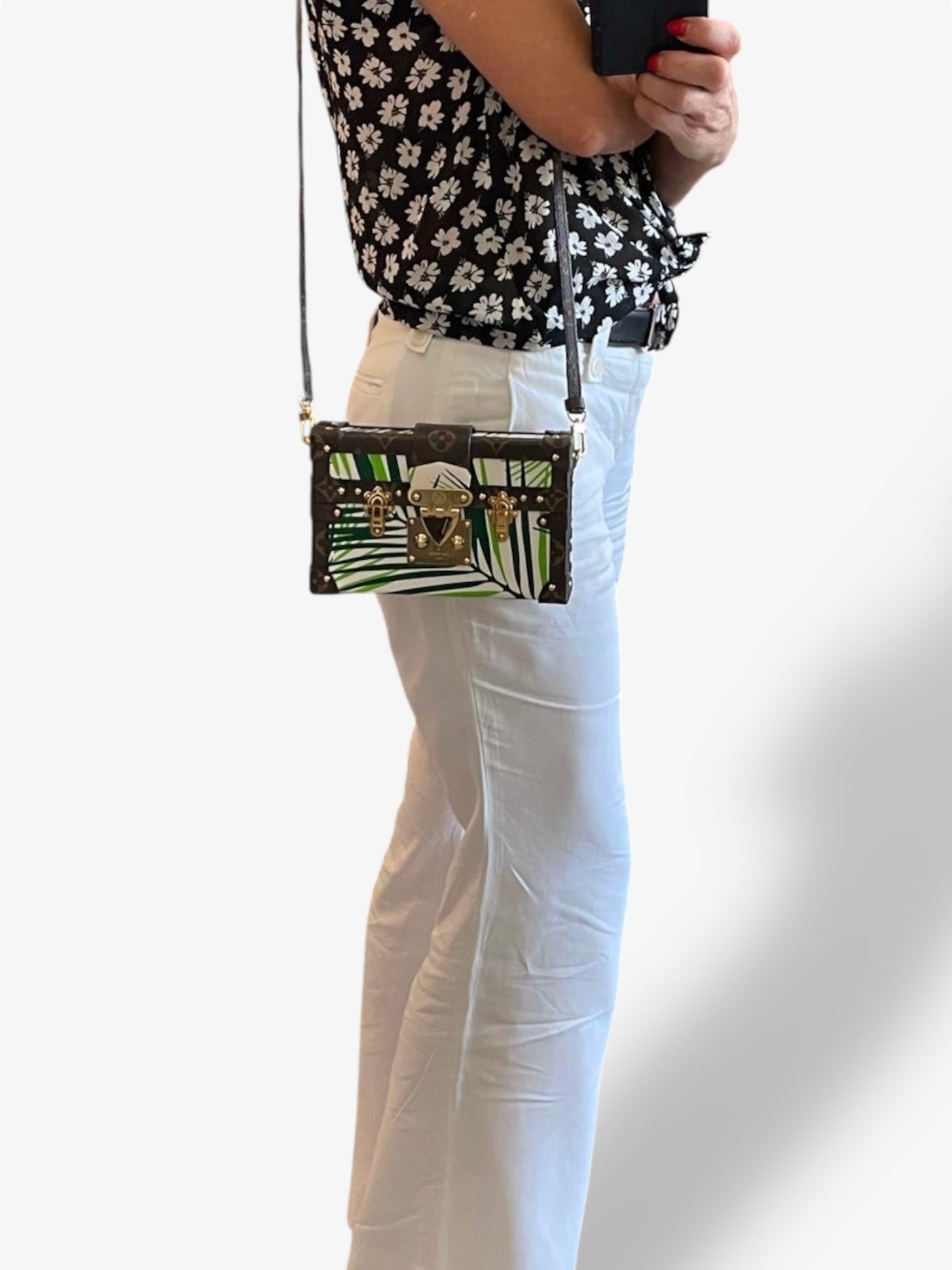Sac Petite Malle en cuir
