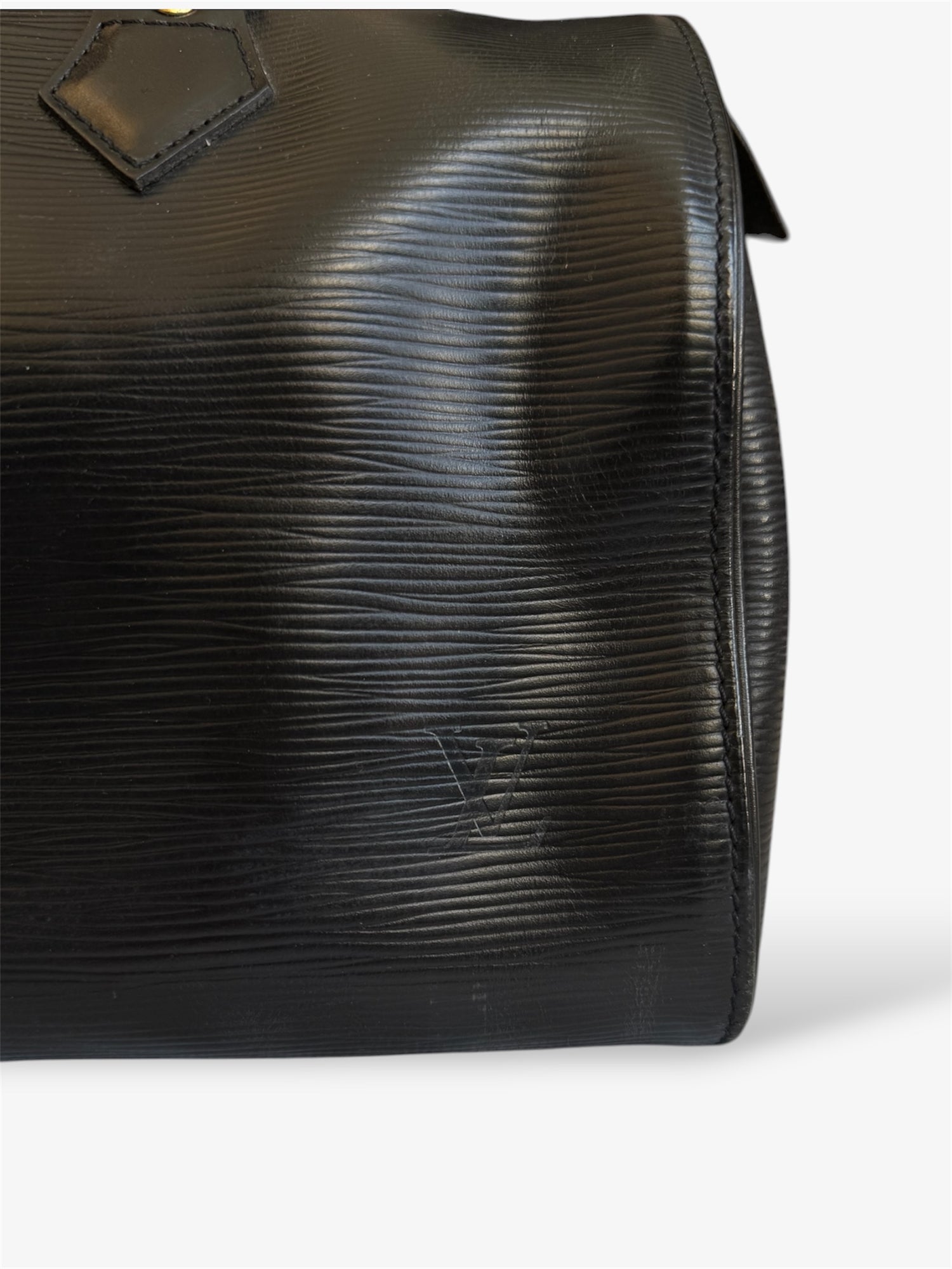 Sac Speedy 30 cuir Épi noir