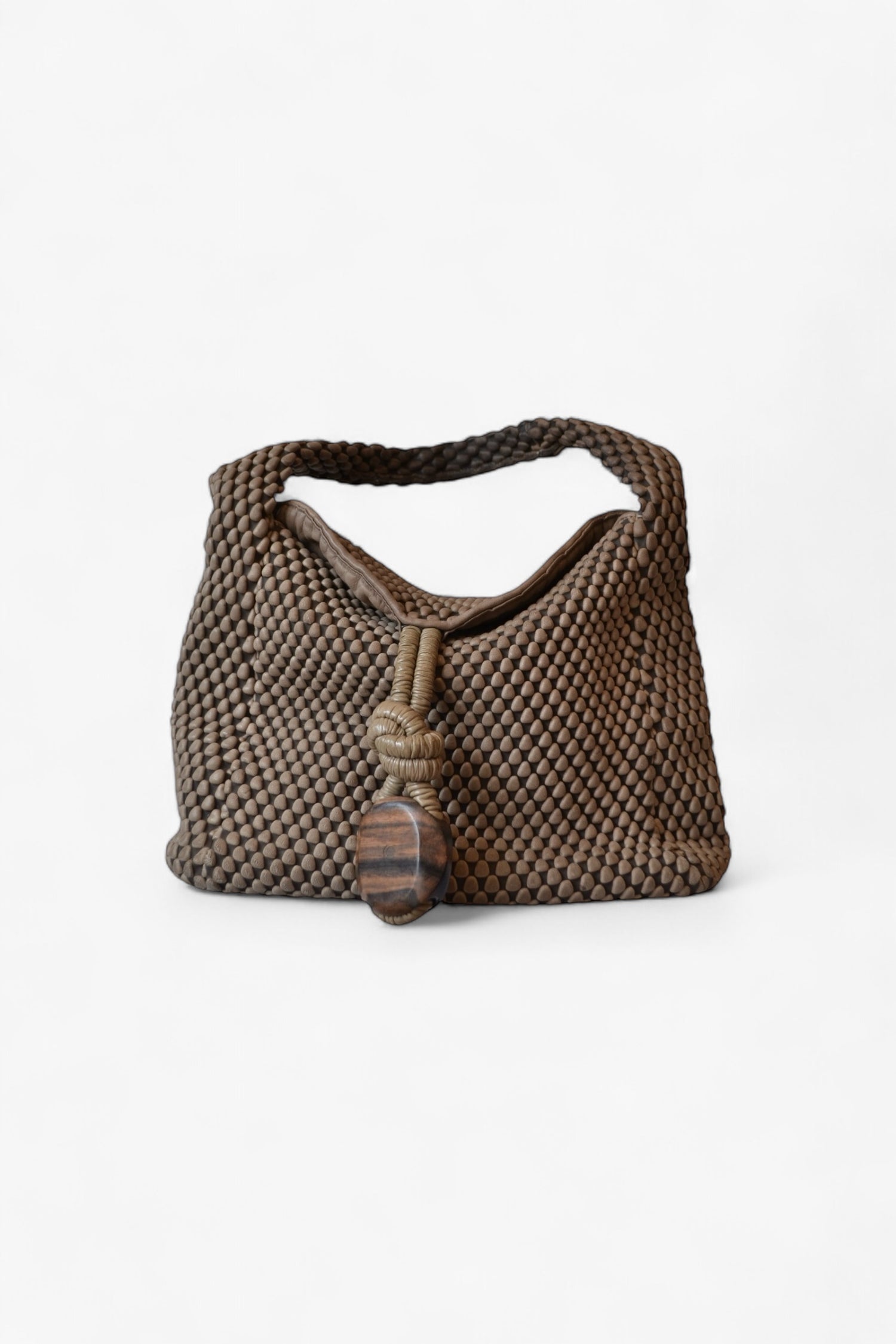 Ash brown Small uptown bag