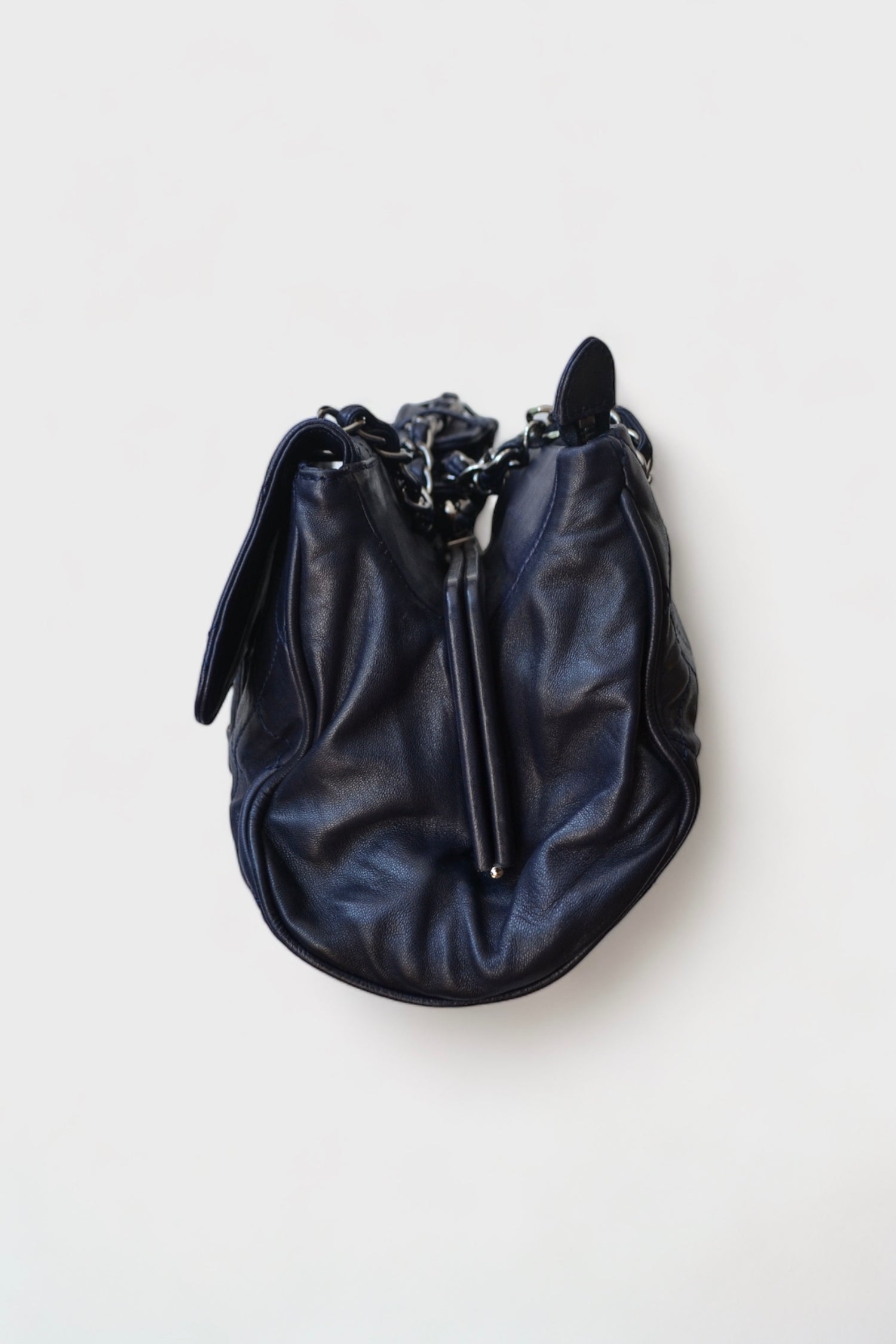 Sac Timeless Navy Blue triple flap