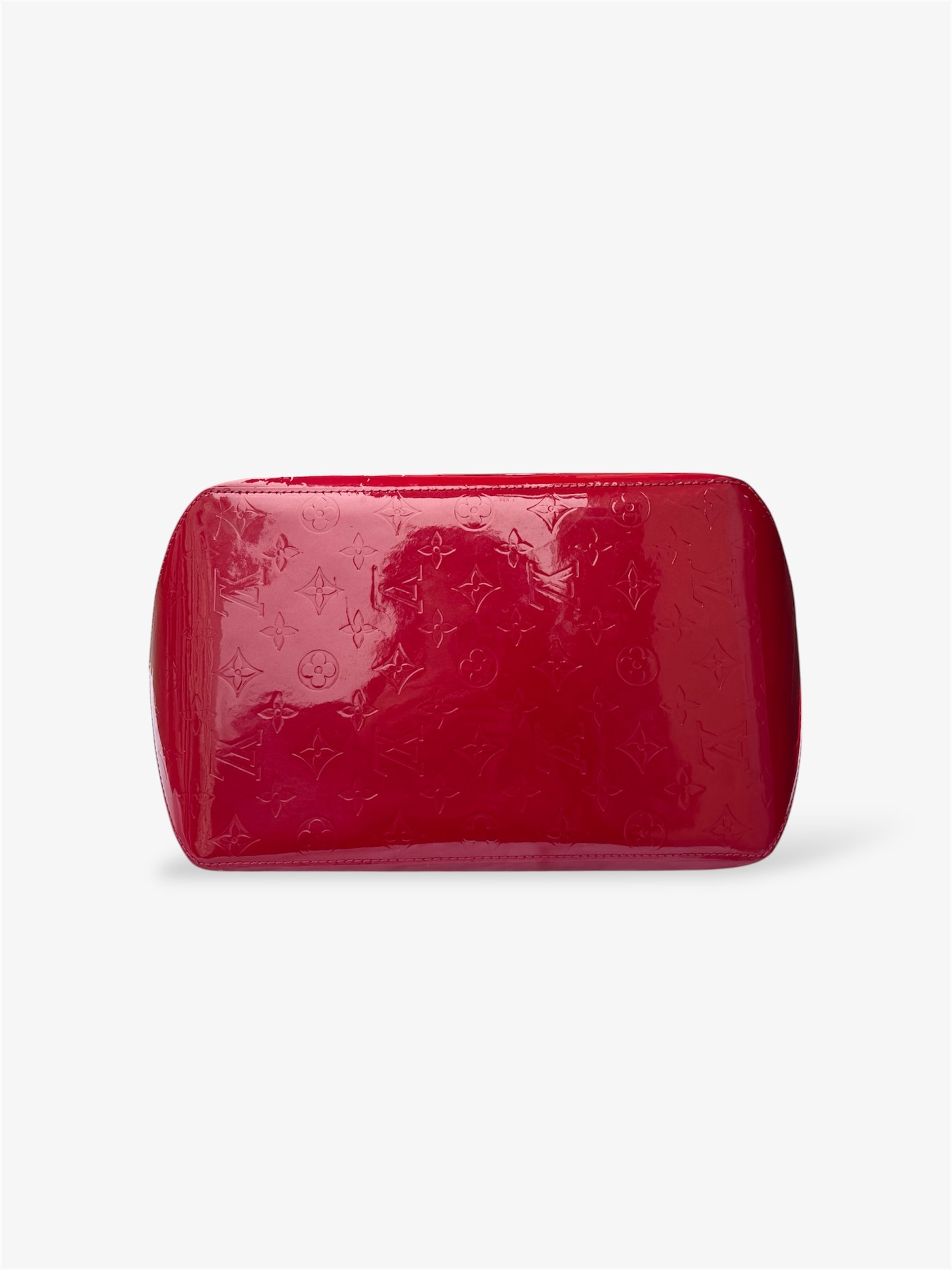 Sac Bellevue Monogram Vernis rouge