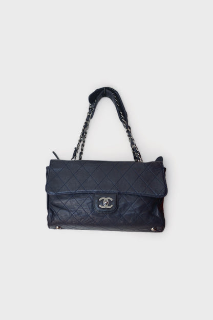 Sac Timeless Navy Blue triple flap