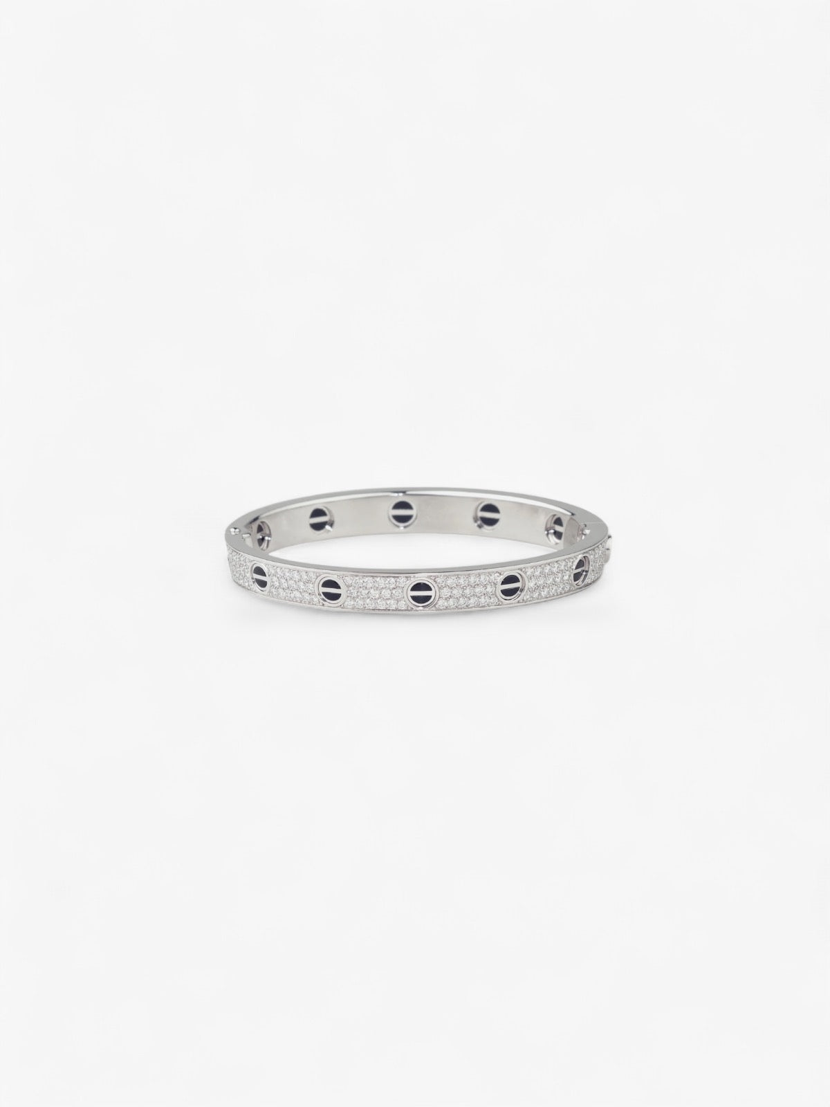 Bracelet Love Paved Diamonds