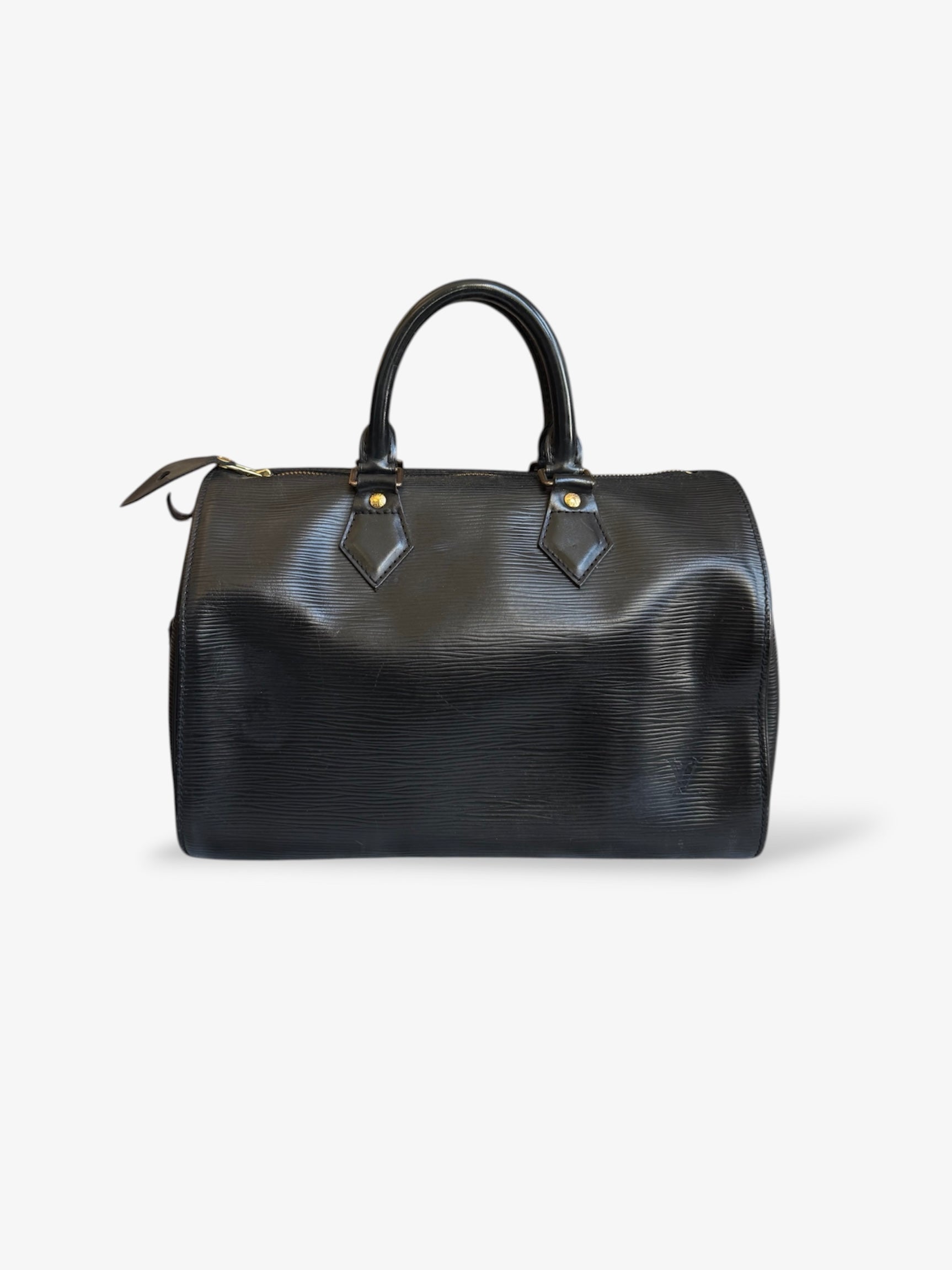 Sac Speedy 30 cuir Épi noir