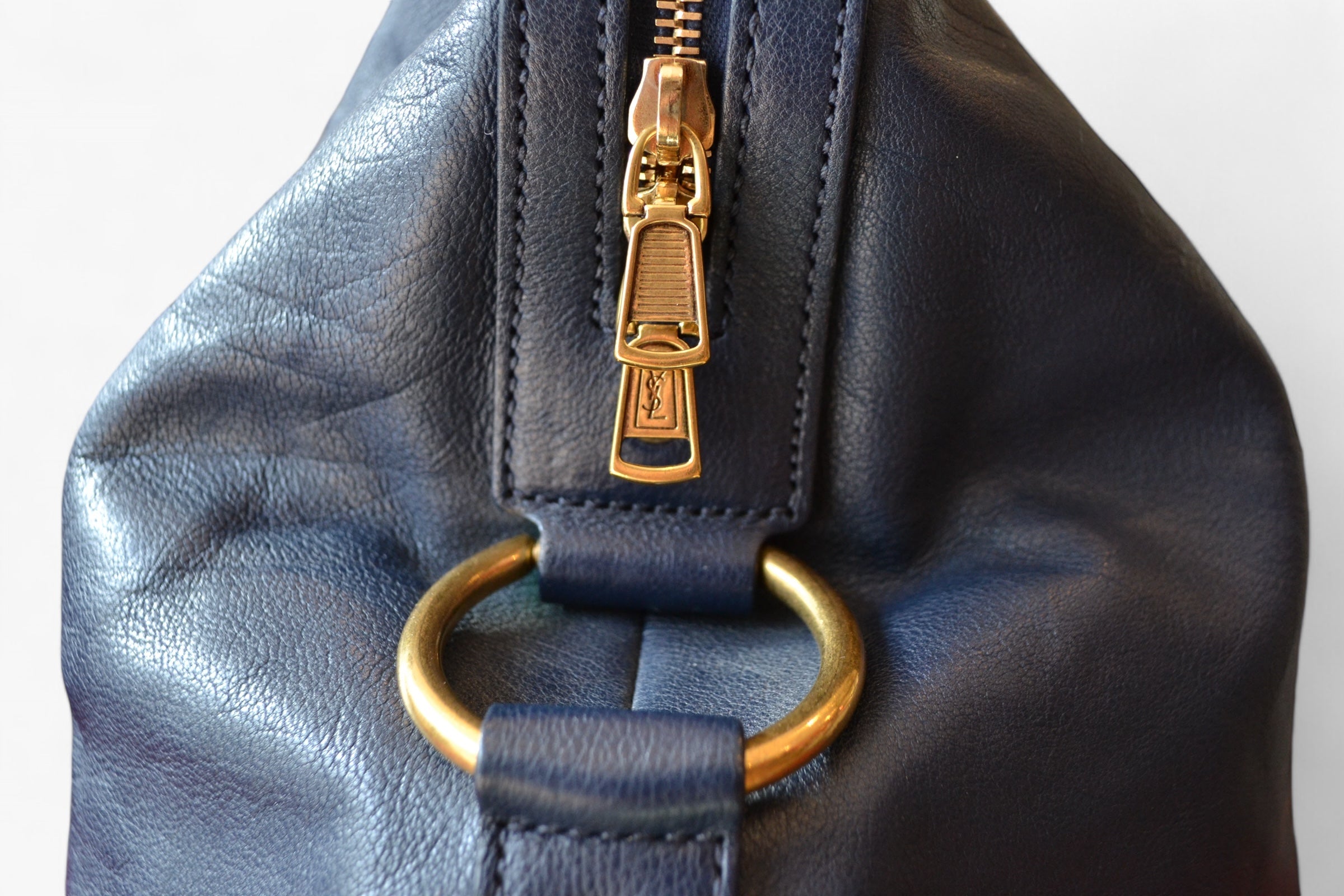 Muse Blue Leather bag