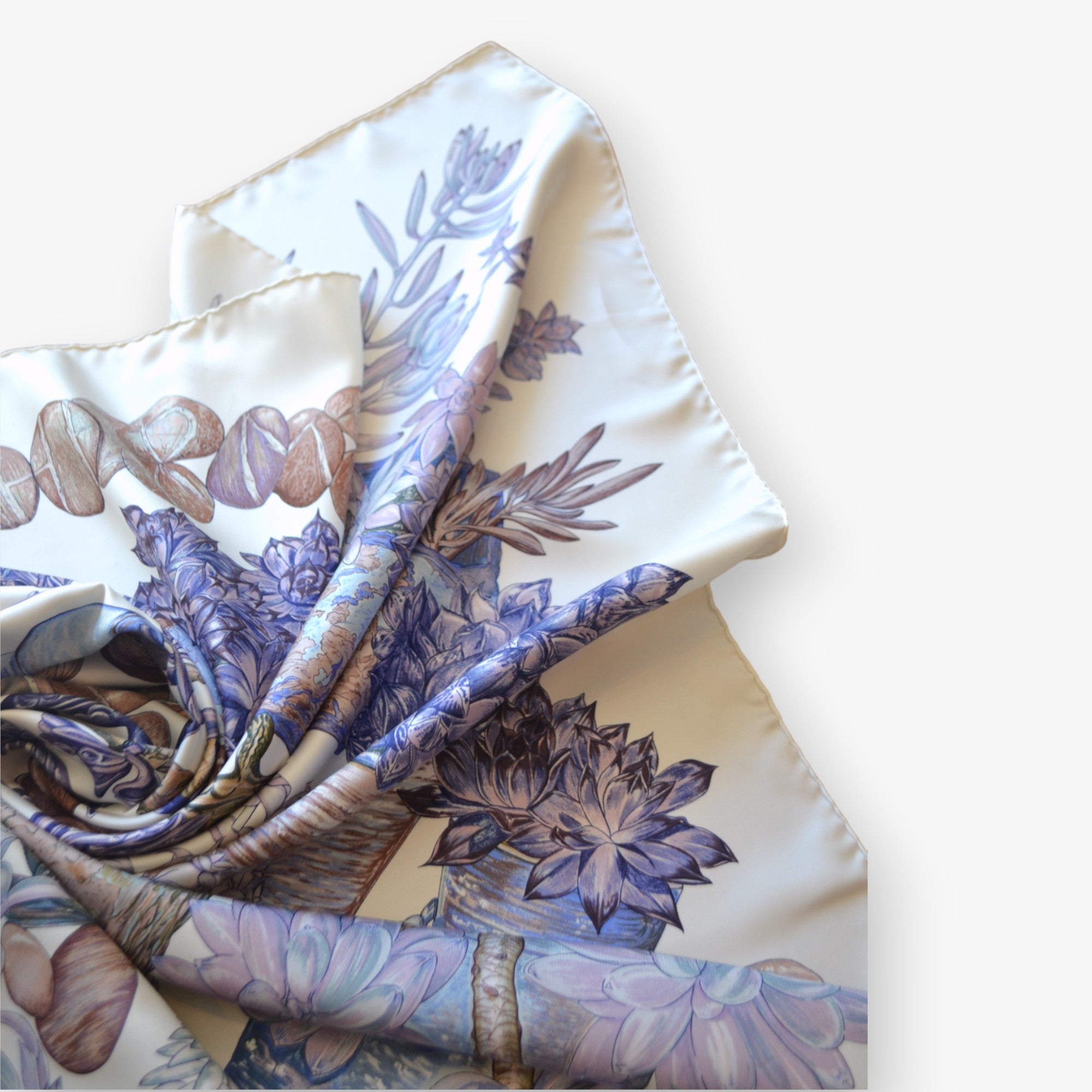 Foulard Jardin secret